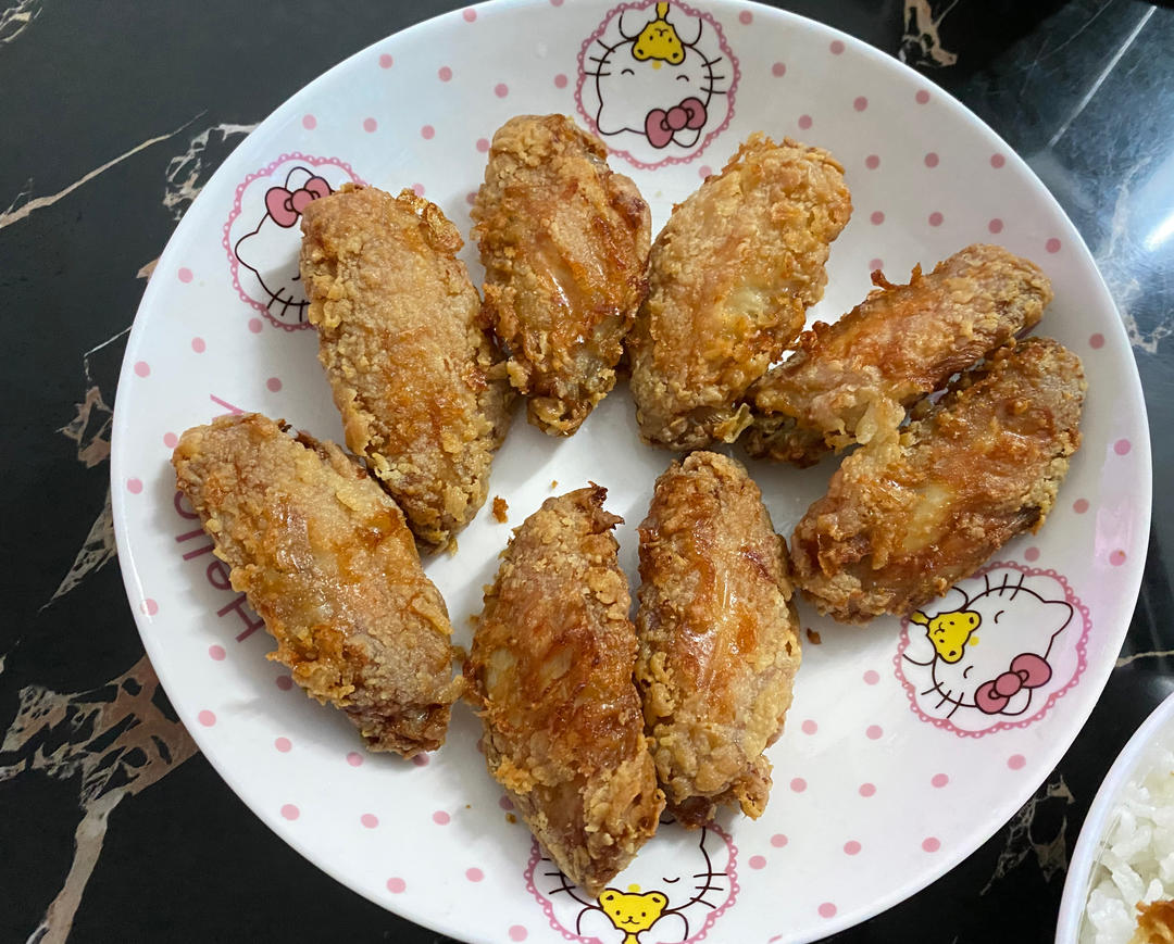 空气炸锅香酥鸡翅