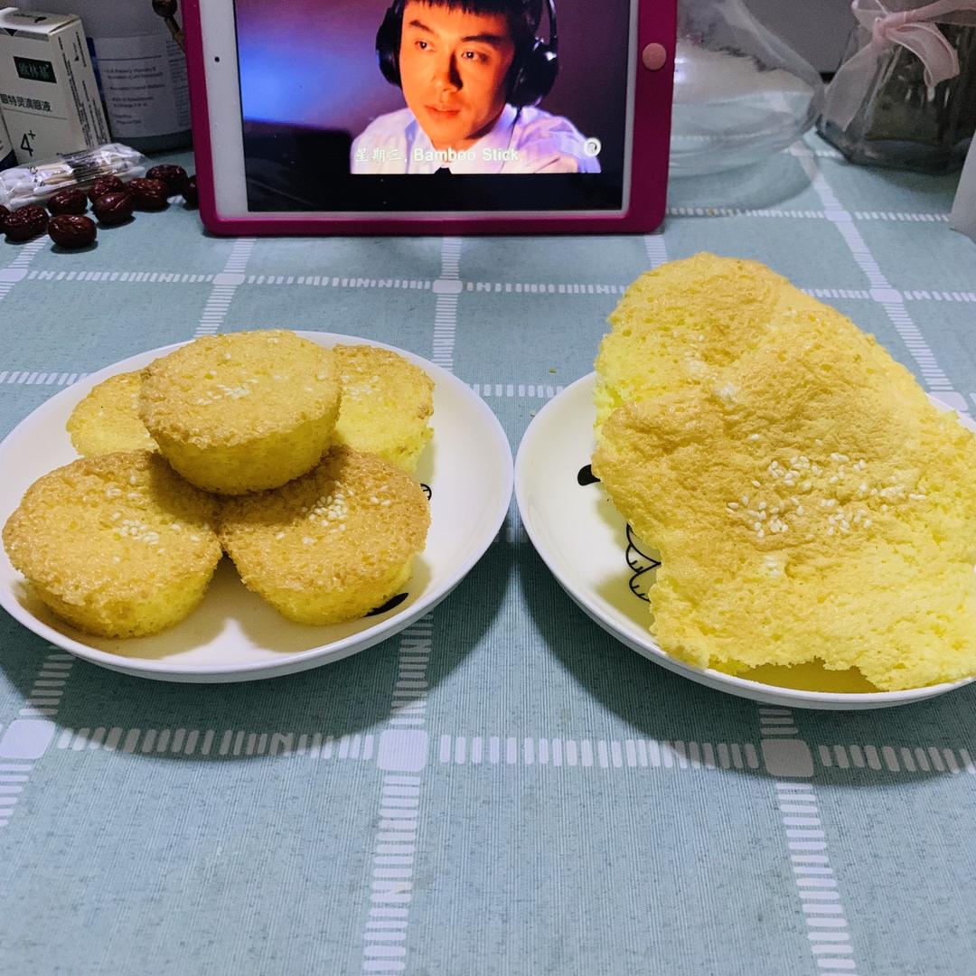 超简单的无水蛋糕