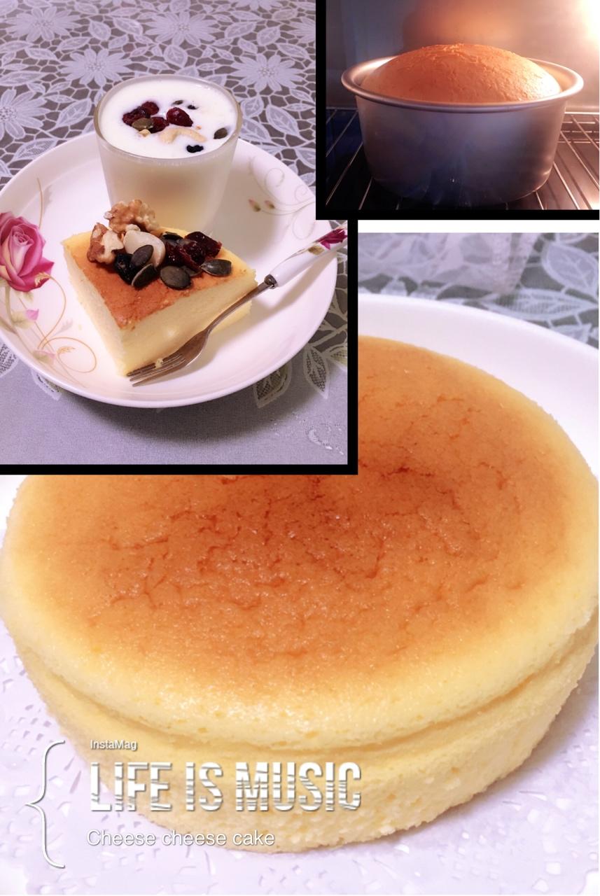 完美轻乳酪芝士蛋糕（不开裂、不回缩、不收腰、入口即融）