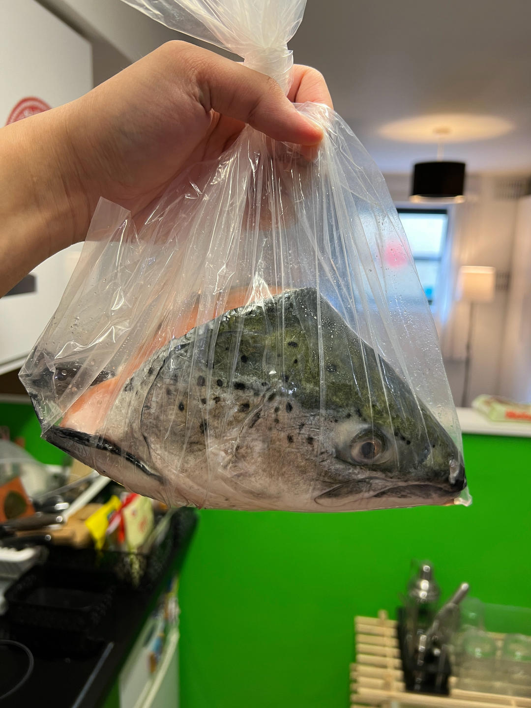 三文鱼头豆腐汤