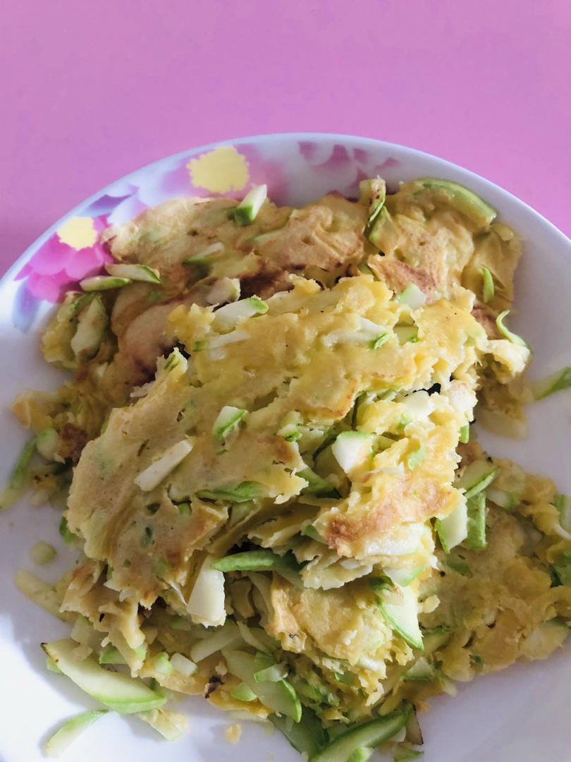 西葫芦鸡蛋饼