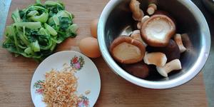 青菜素蒸饺的做法 步骤2