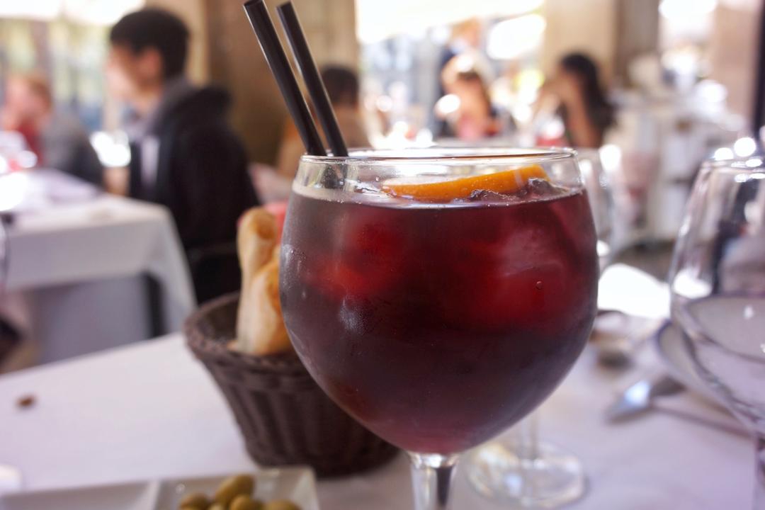 李啊喂做的sangria西班牙水果红酒