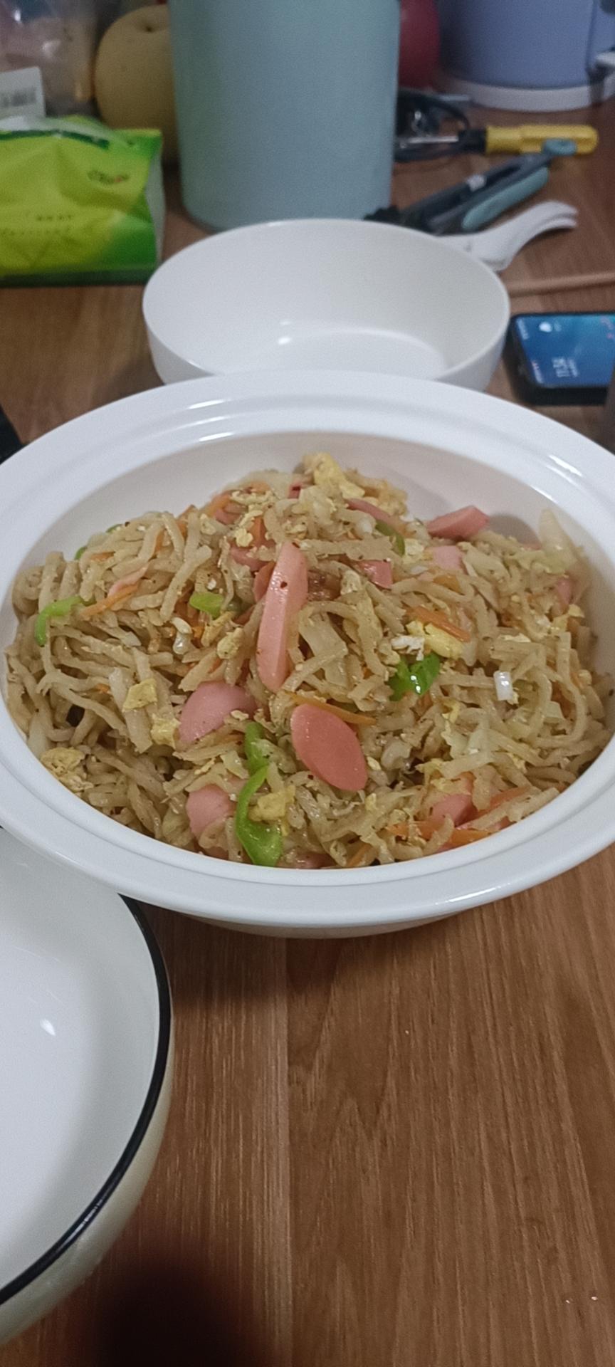 陕西私房炒饼[内附饼丝做法]