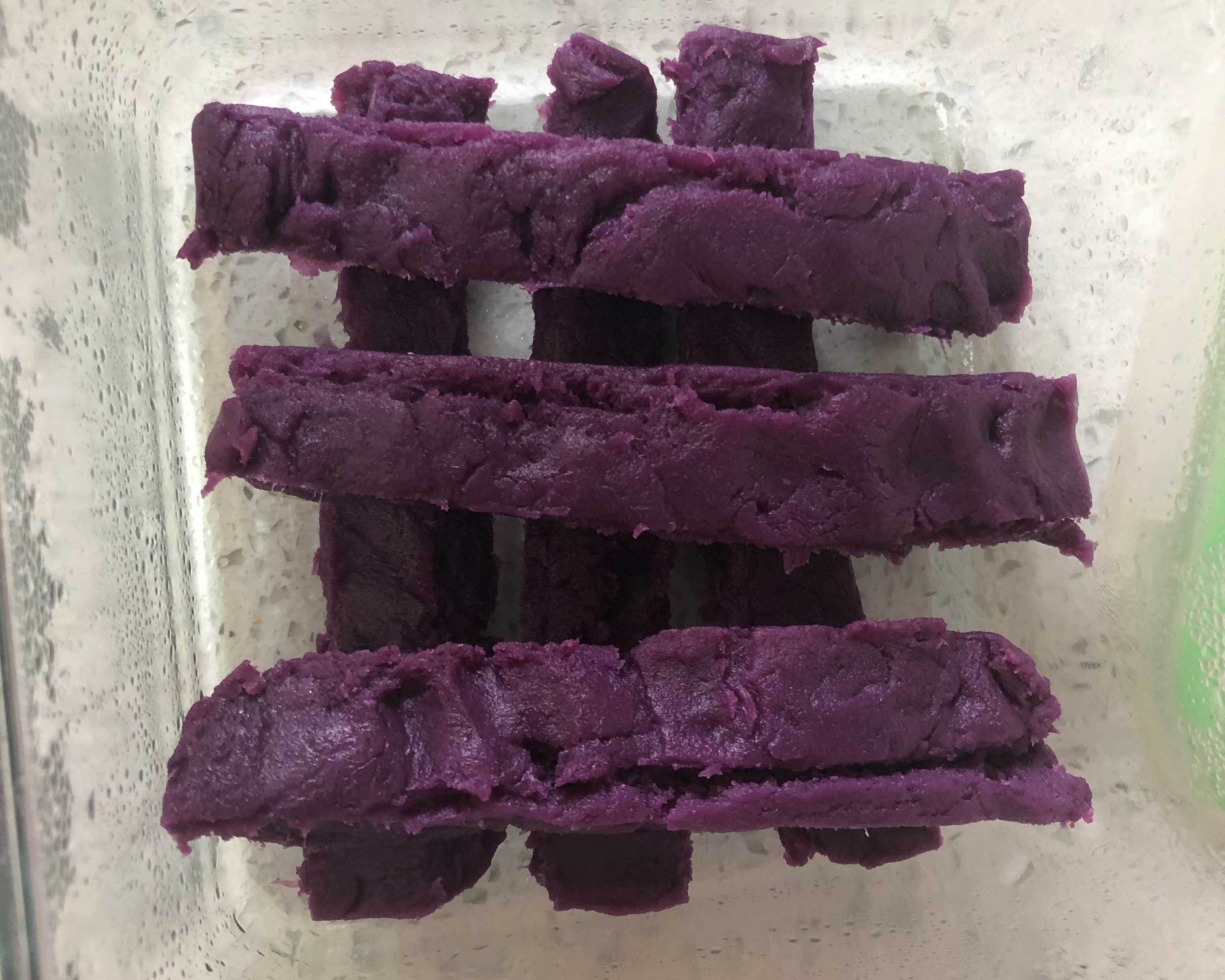 紫薯蒸糕（宝宝辅食）的做法