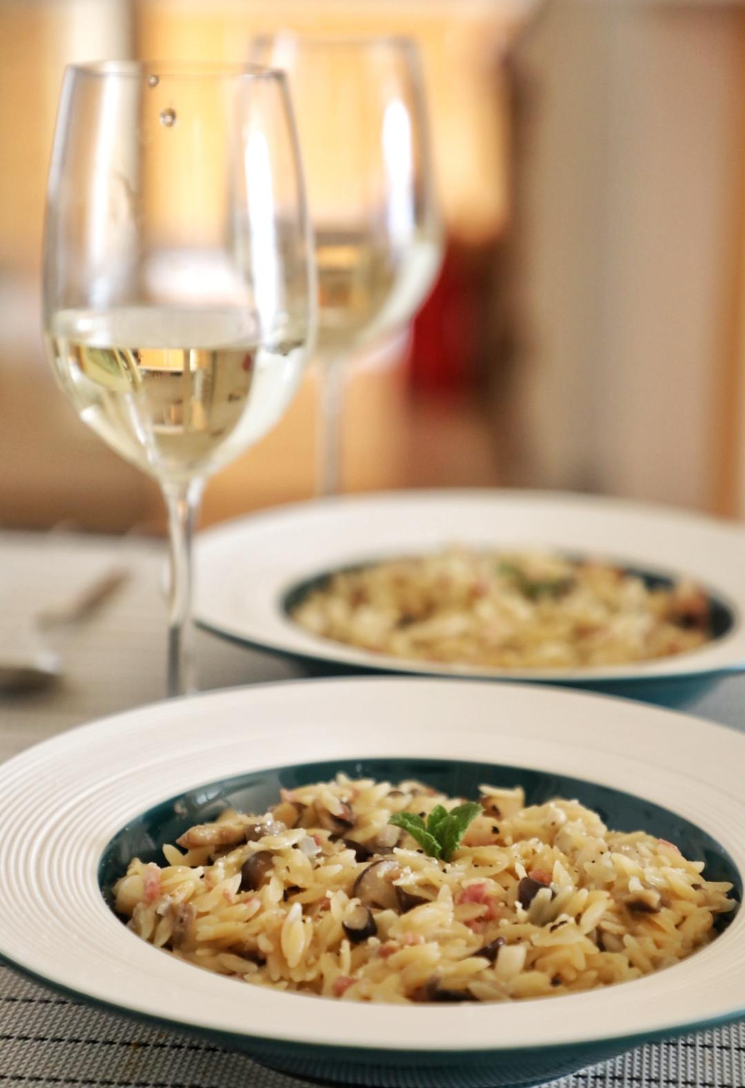 在家米其林『意大利菌菇烩饭Risotto』