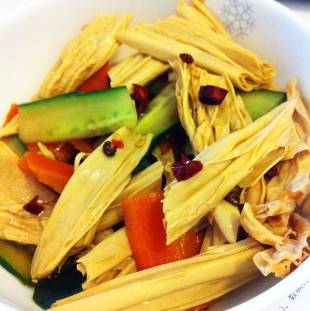 bella0305做的油泼腐竹