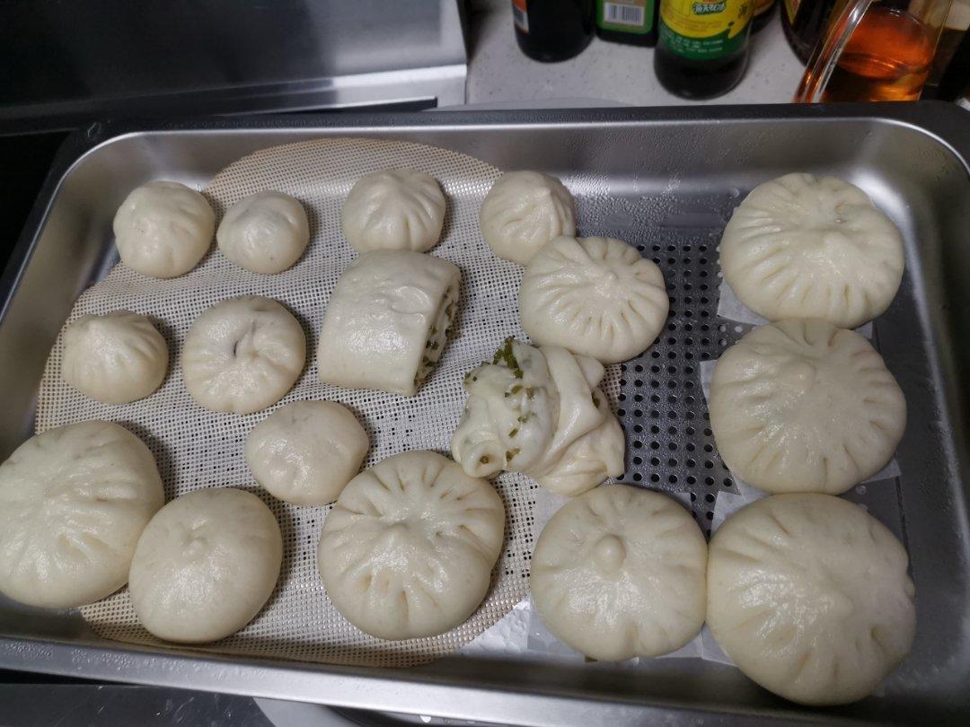万能馒头包子皮(一次发酵)