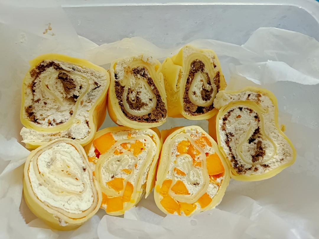 免烤箱❗千层毛巾卷❗也是万能千层皮