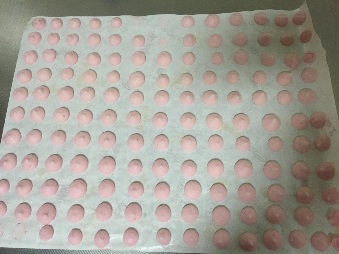 迷人的火龙果溶豆酸奶溶豆宝宝辅食