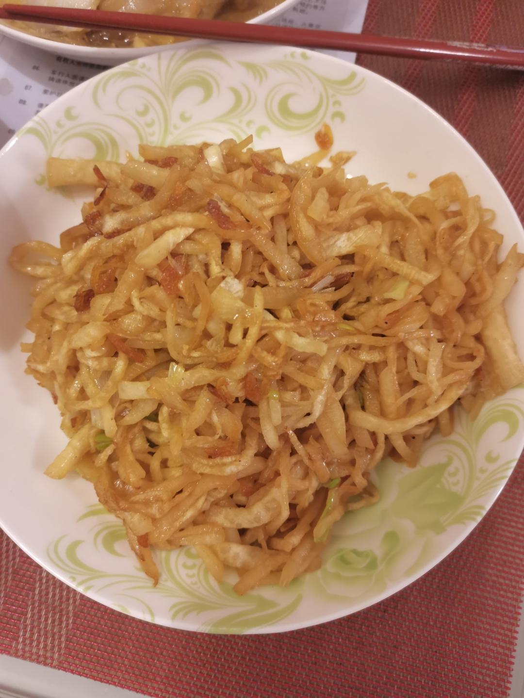 比肉还好吃的，炒白萝卜
