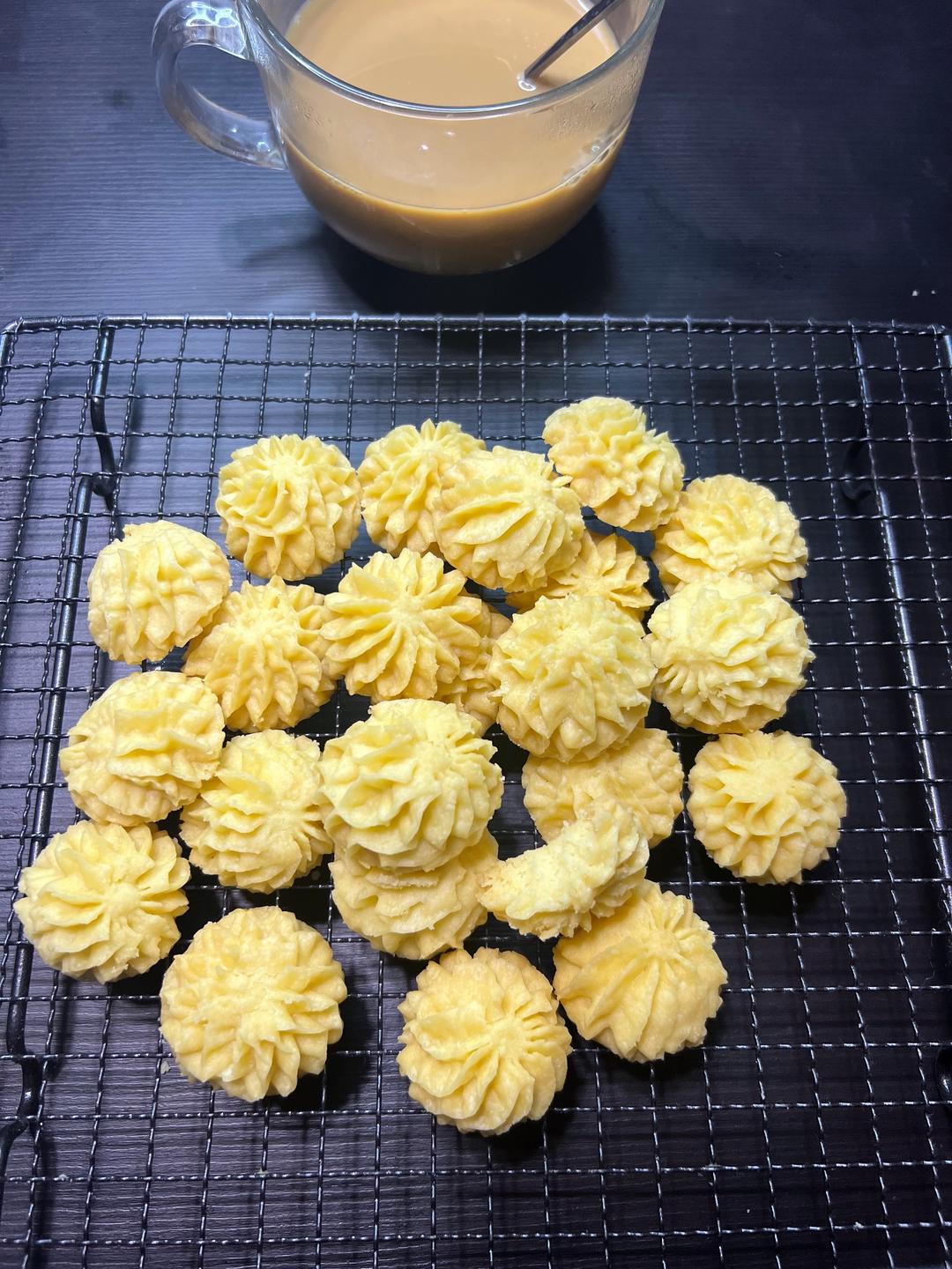 纹路清晰酥脆曲奇（珍妮曲奇配方）的做法