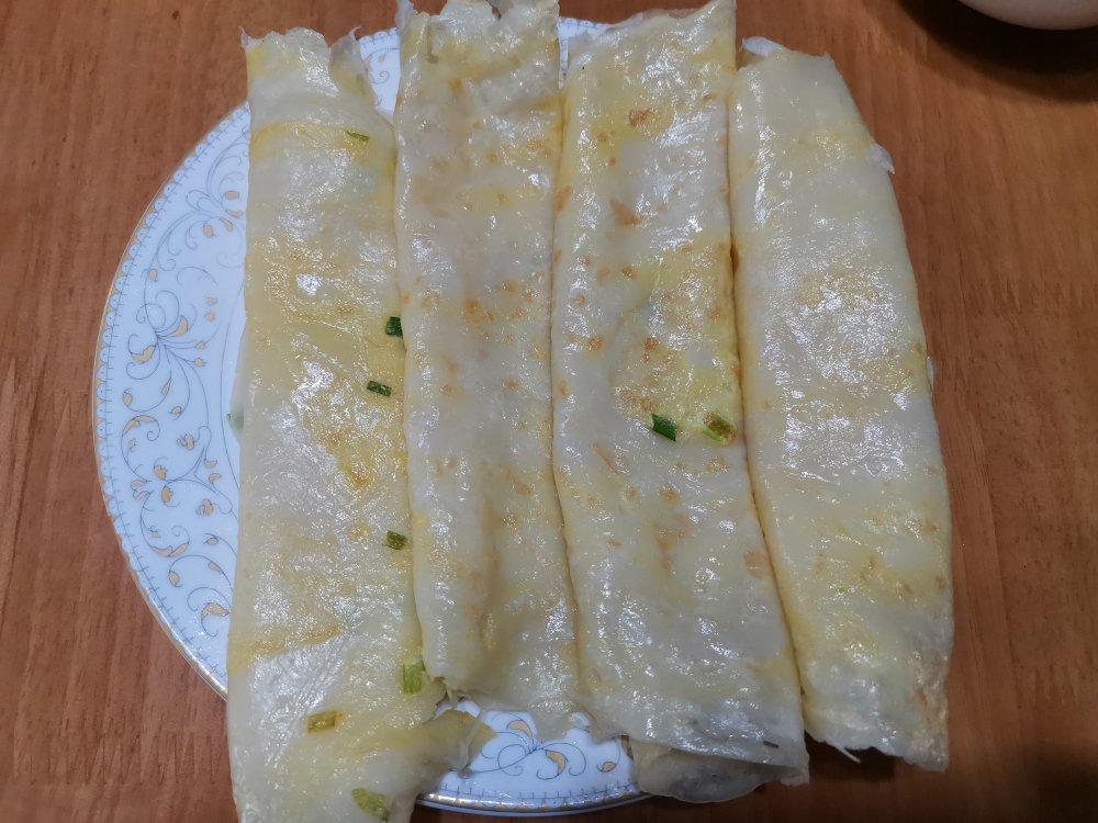 家常葱花鸡蛋饼 快手早餐 上班族必备 营养又健康 附细节视频详解
