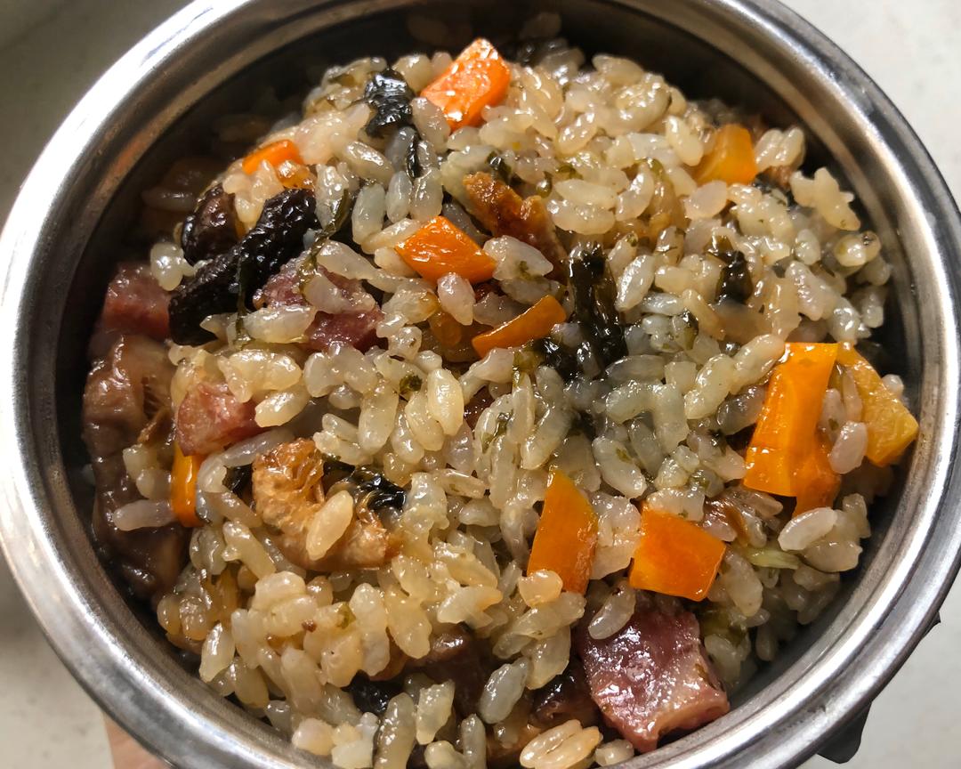 紫菜咸饭的做法
