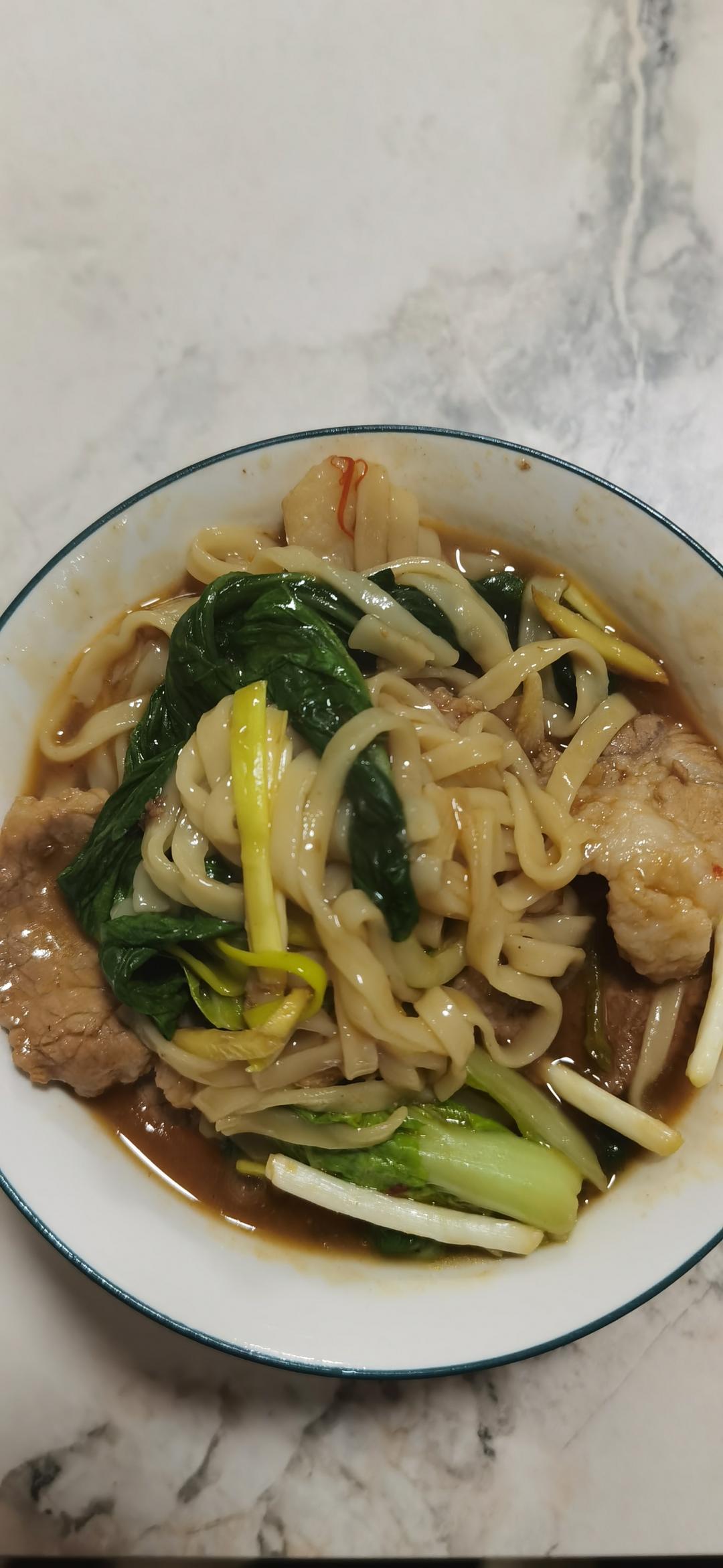 硬菜代表--排骨炖豆角土豆（豆角焖面胚子）