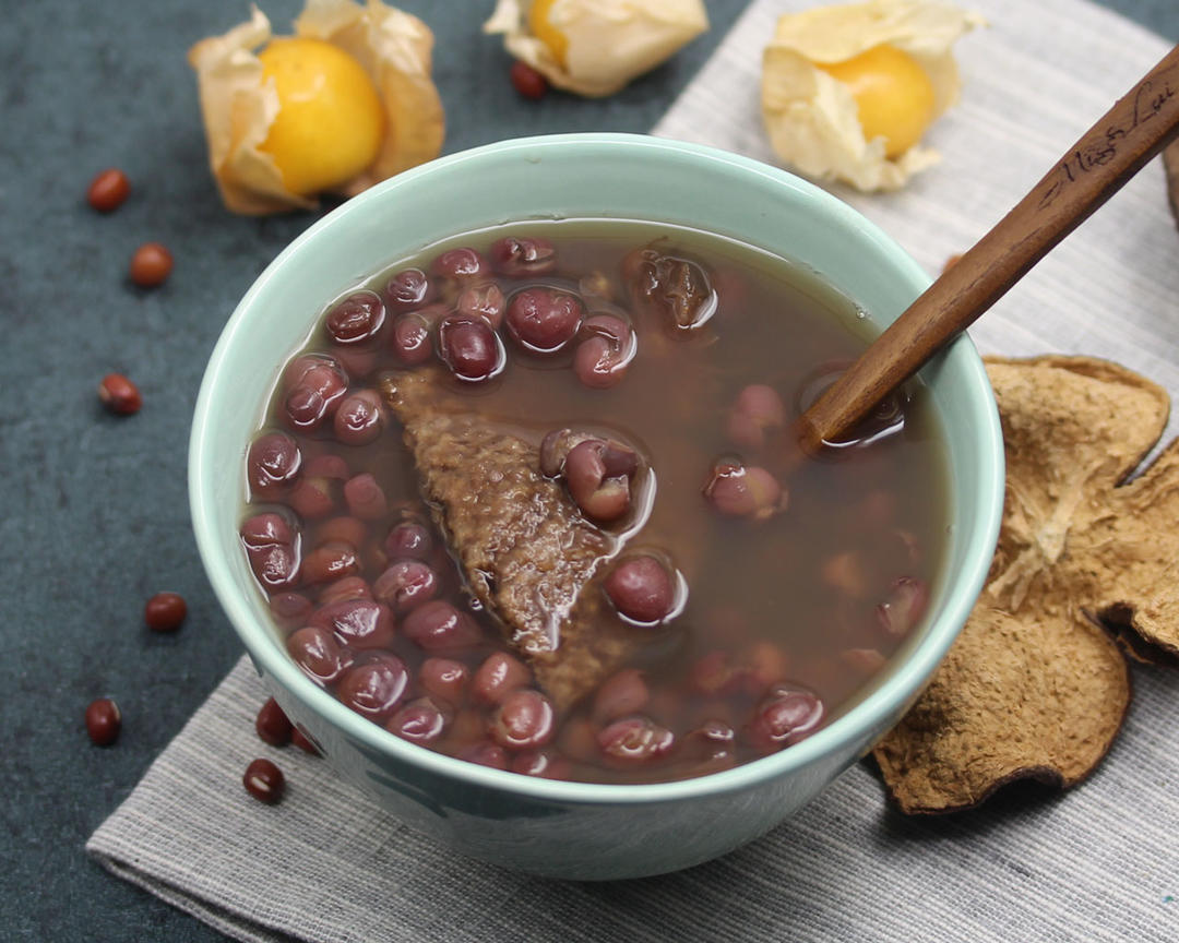 一品汤盛广东汤馆做的陈皮红豆沙
