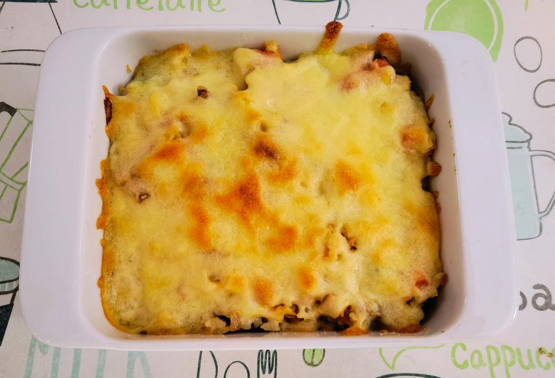 孩子超级爱吃的芝士焗饭