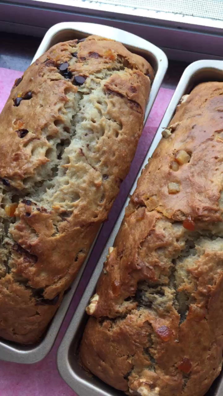 美国星巴克Starbucks经典蛋糕：Banana Bread香蕉核果蛋糕