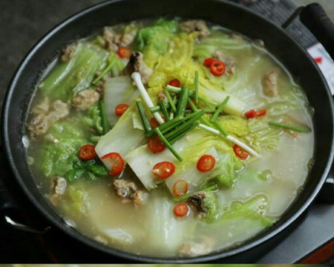 猪油渣炖白菜的做法