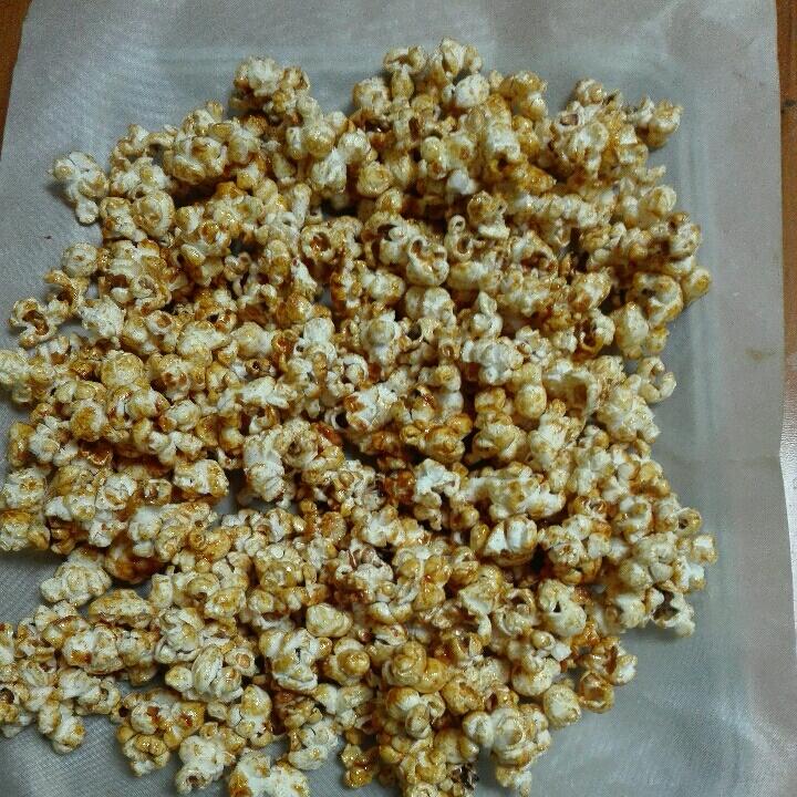 视频  自制焦糖爆米花