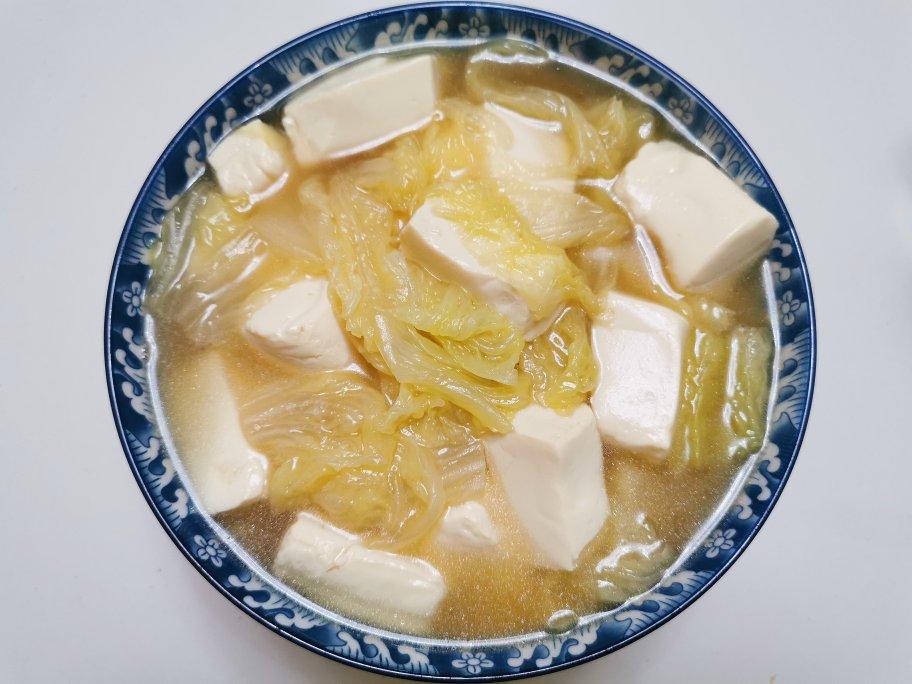 白菜豆腐汤