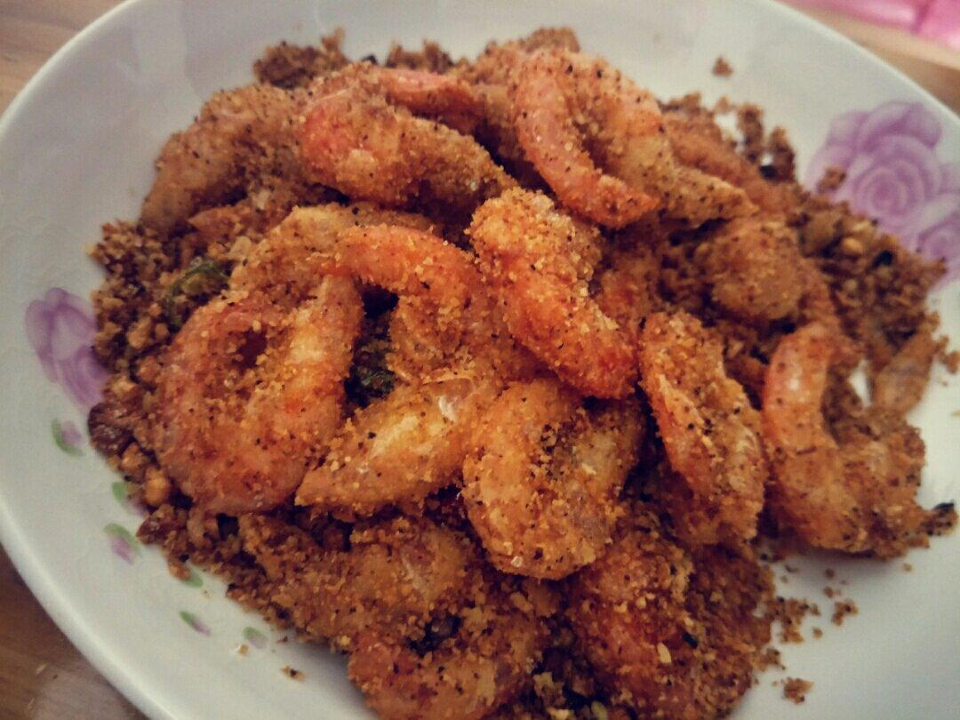 避风塘炒虾