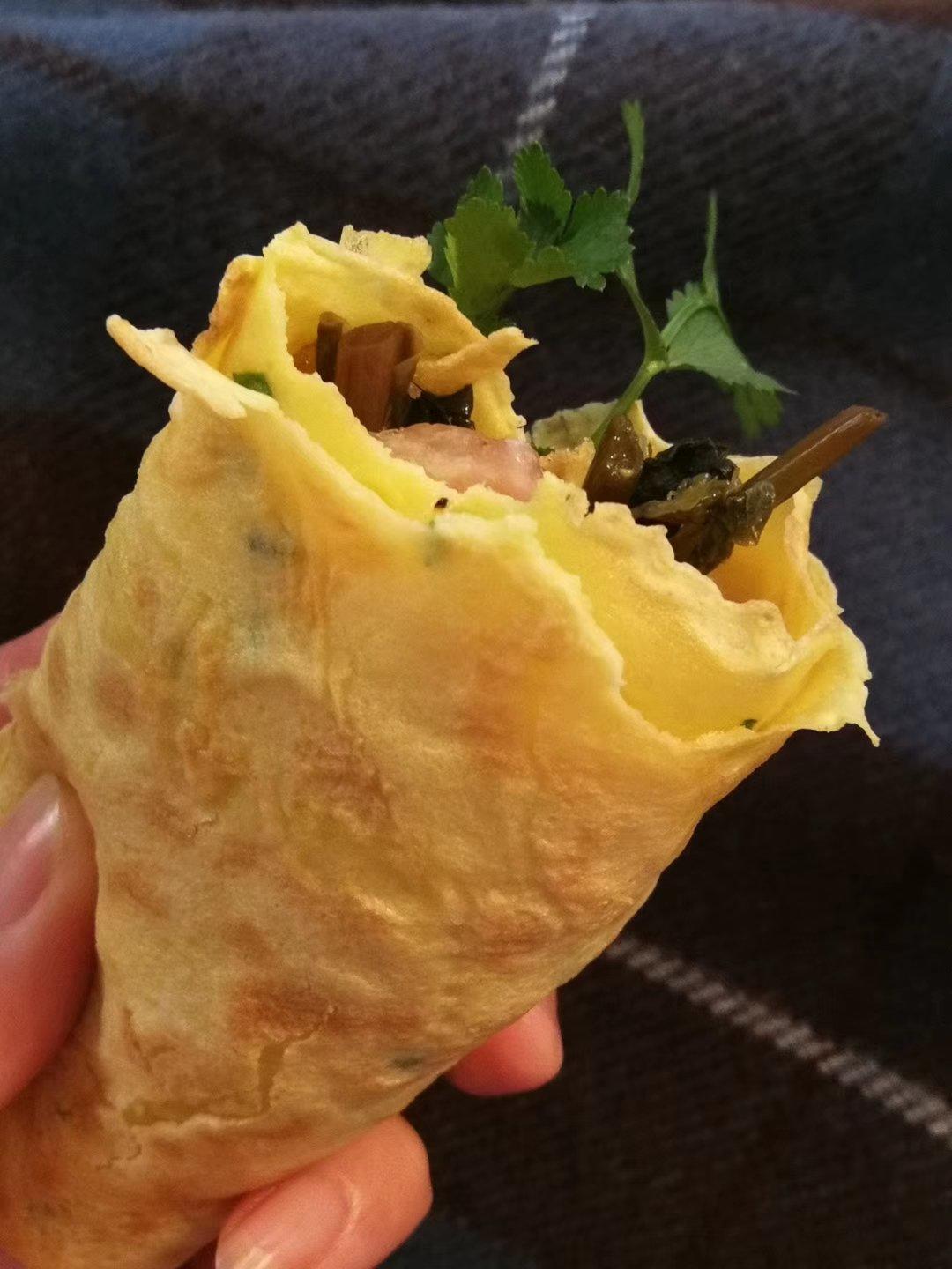 好吃好做的早餐鸡蛋卷