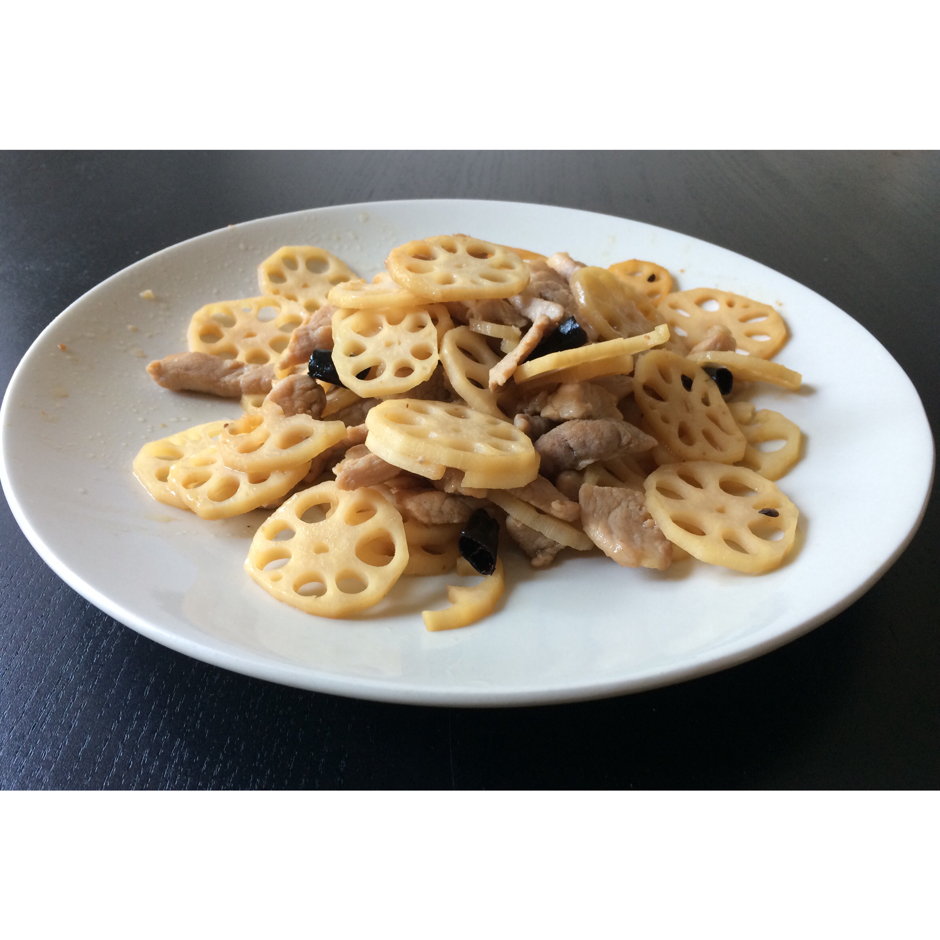 藕片炒肉