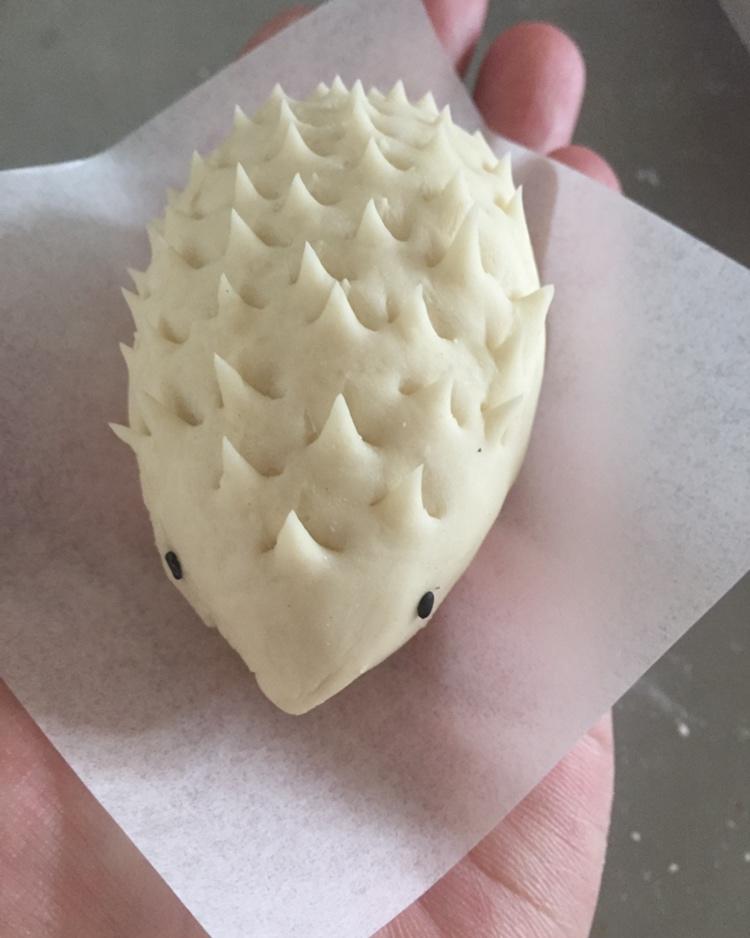南瓜刺猬馒头