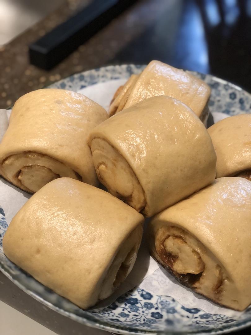 奶香红糖馒头