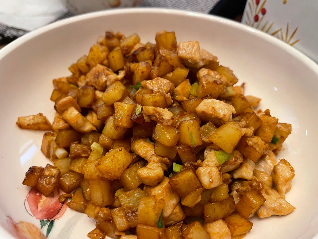 一道怎么做都好吃的干煎土豆鸡丁（红烧，咖喱，椒盐，孜然）