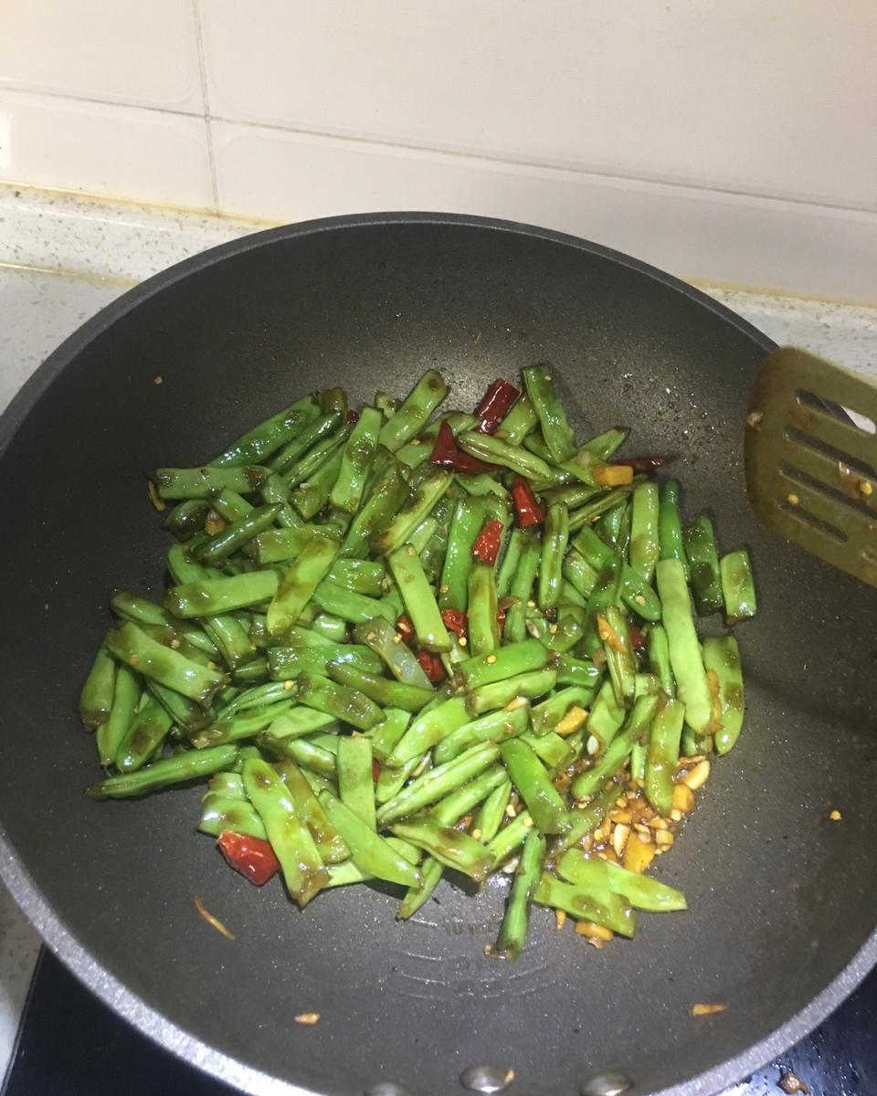 蒜香干煸四季豆