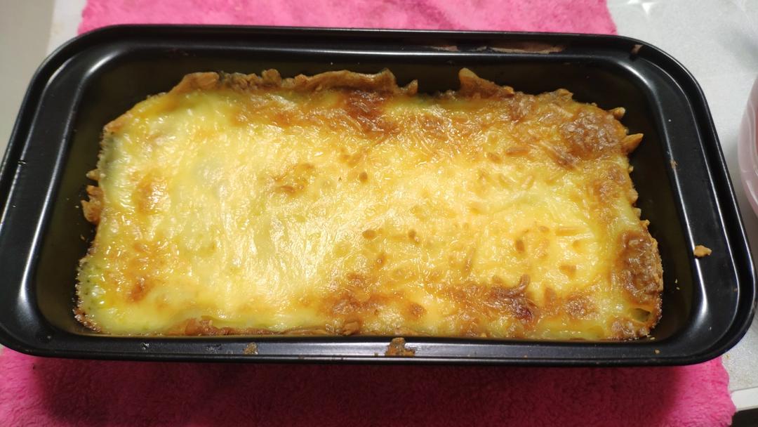 芝士焗土豆泥（烤箱版），小朋友们最爱