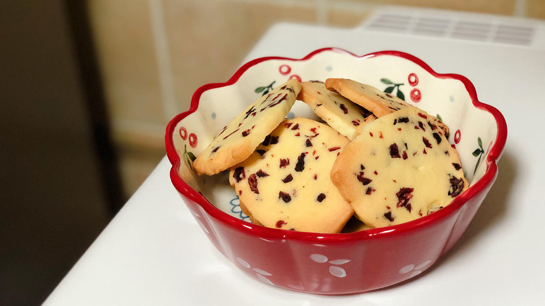 蔓越莓饼干 新手也不怕