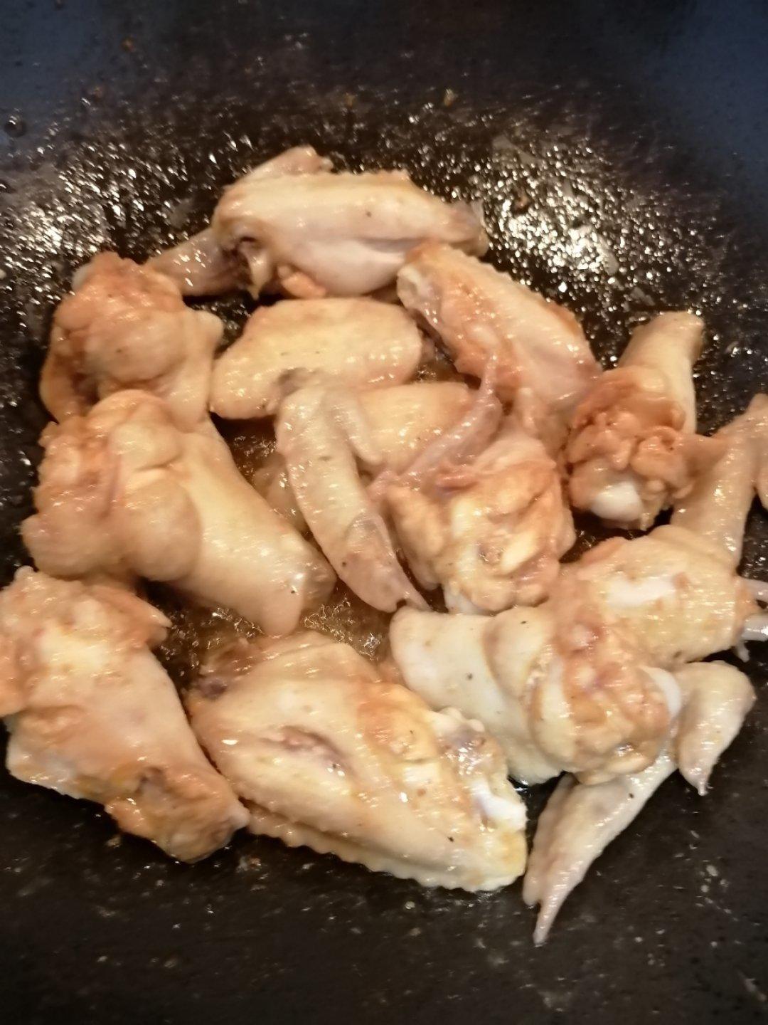 洋葱奥尔良煎鸡腿