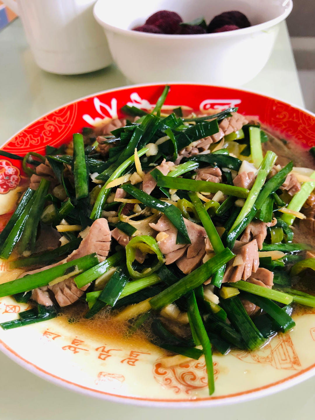 泡椒炒腰花：酸辣可口