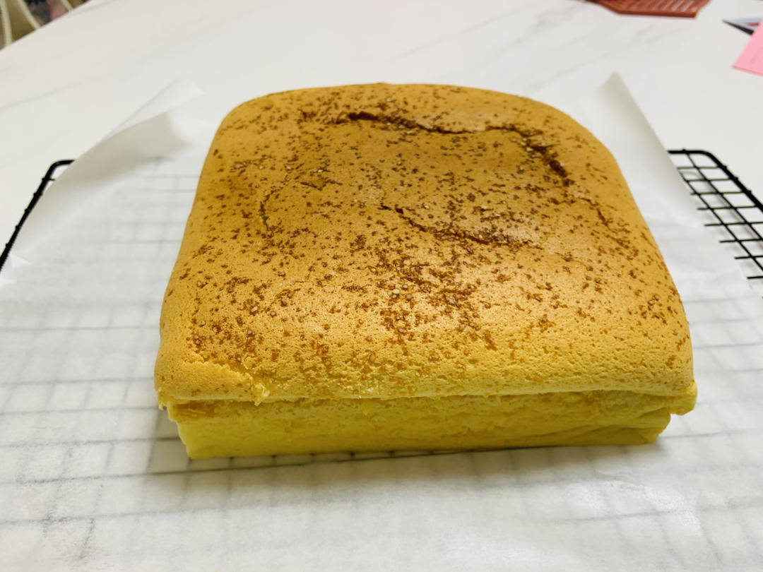 网红爆款芝士古早味蛋糕