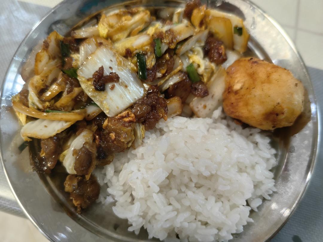 油渣烧白菜
