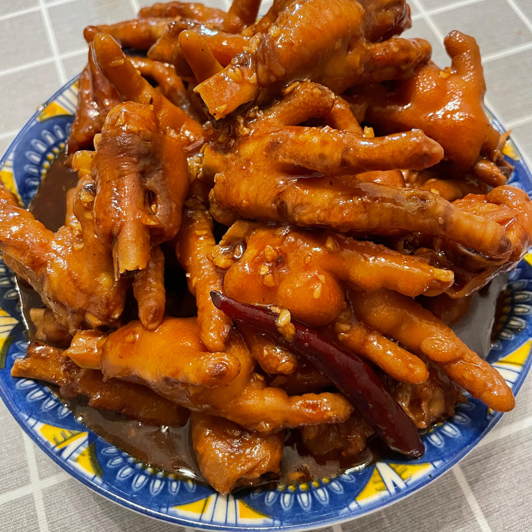 秘制鸡爪，追剧必备🙈
