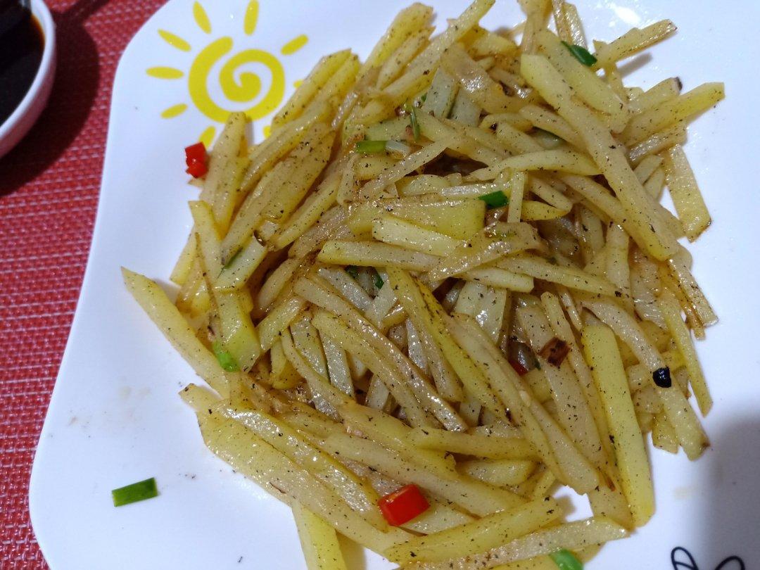 香辣土豆丝