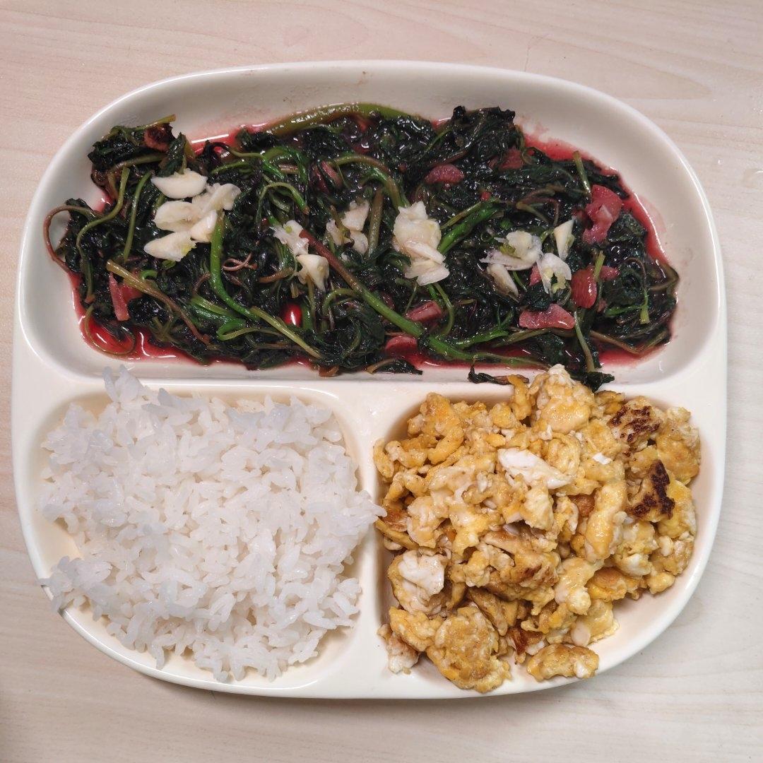 清炒红苋菜（简单菜也有窍门，一看就明白）