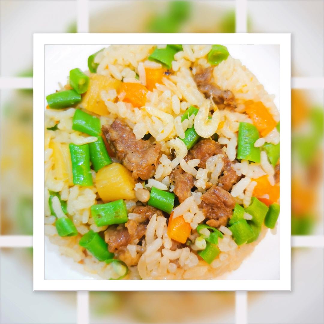 超好吃的豆角焖饭