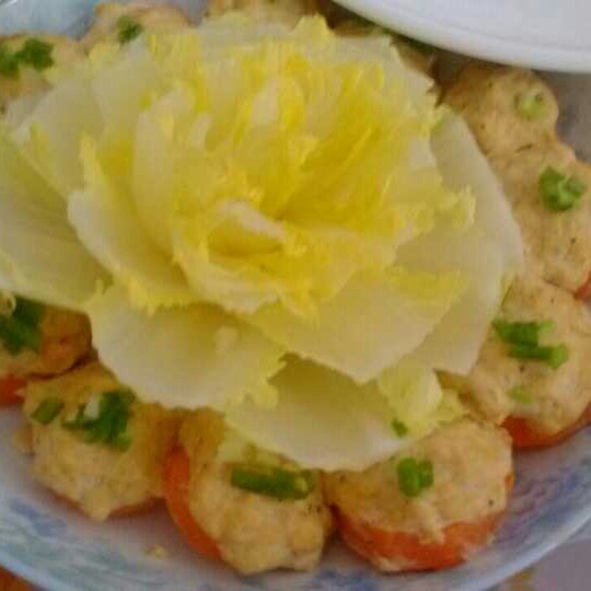 双鲜金钱肉丸汤