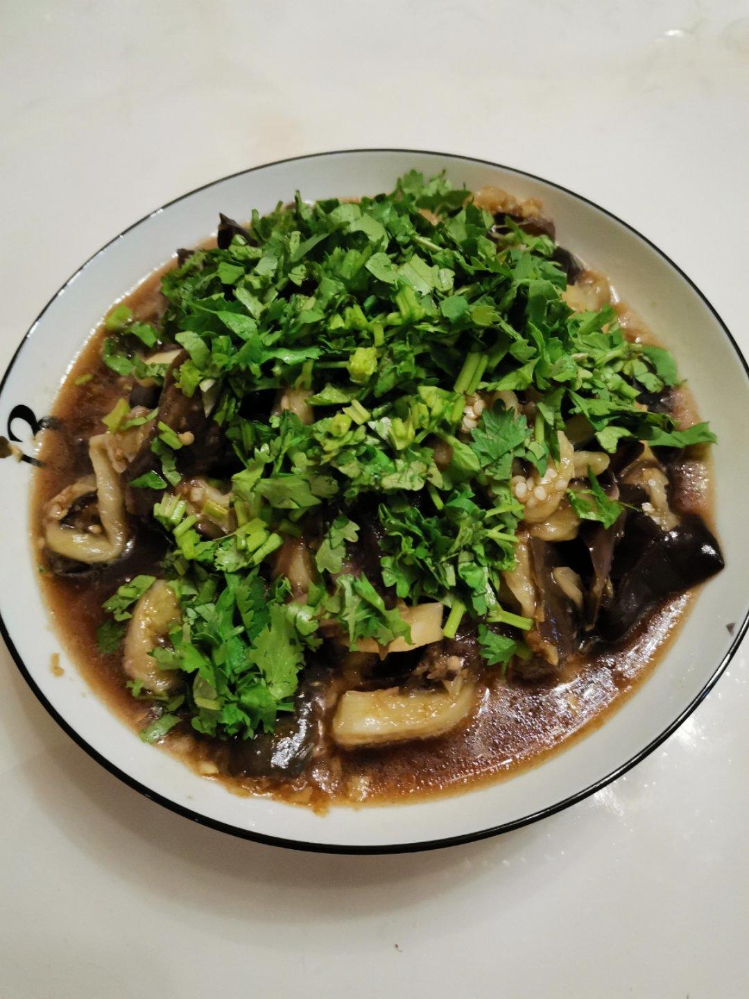 蒜泥手撕茄子