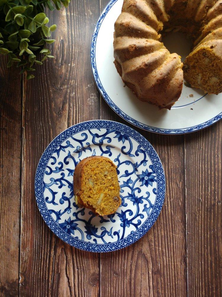 秋日栗香南瓜全麦快手面包丨健康·烘焙