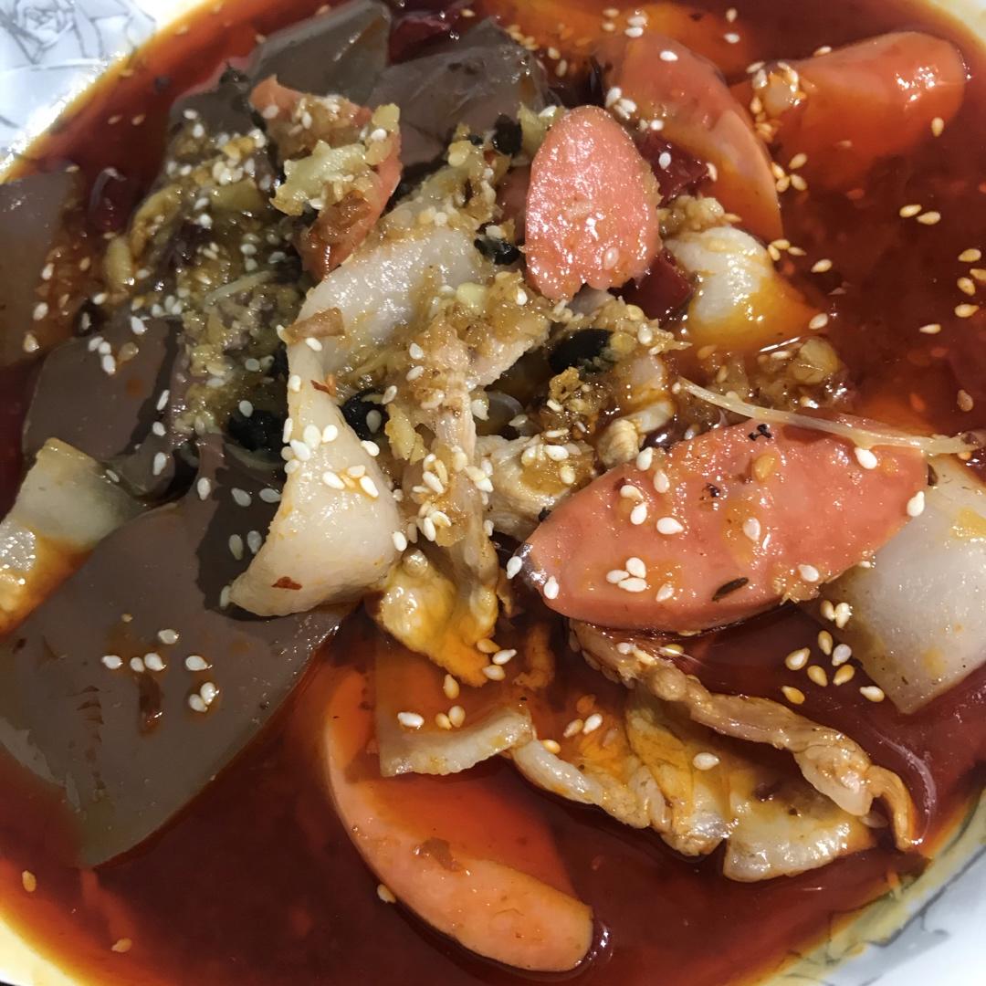 好吃的毛血旺