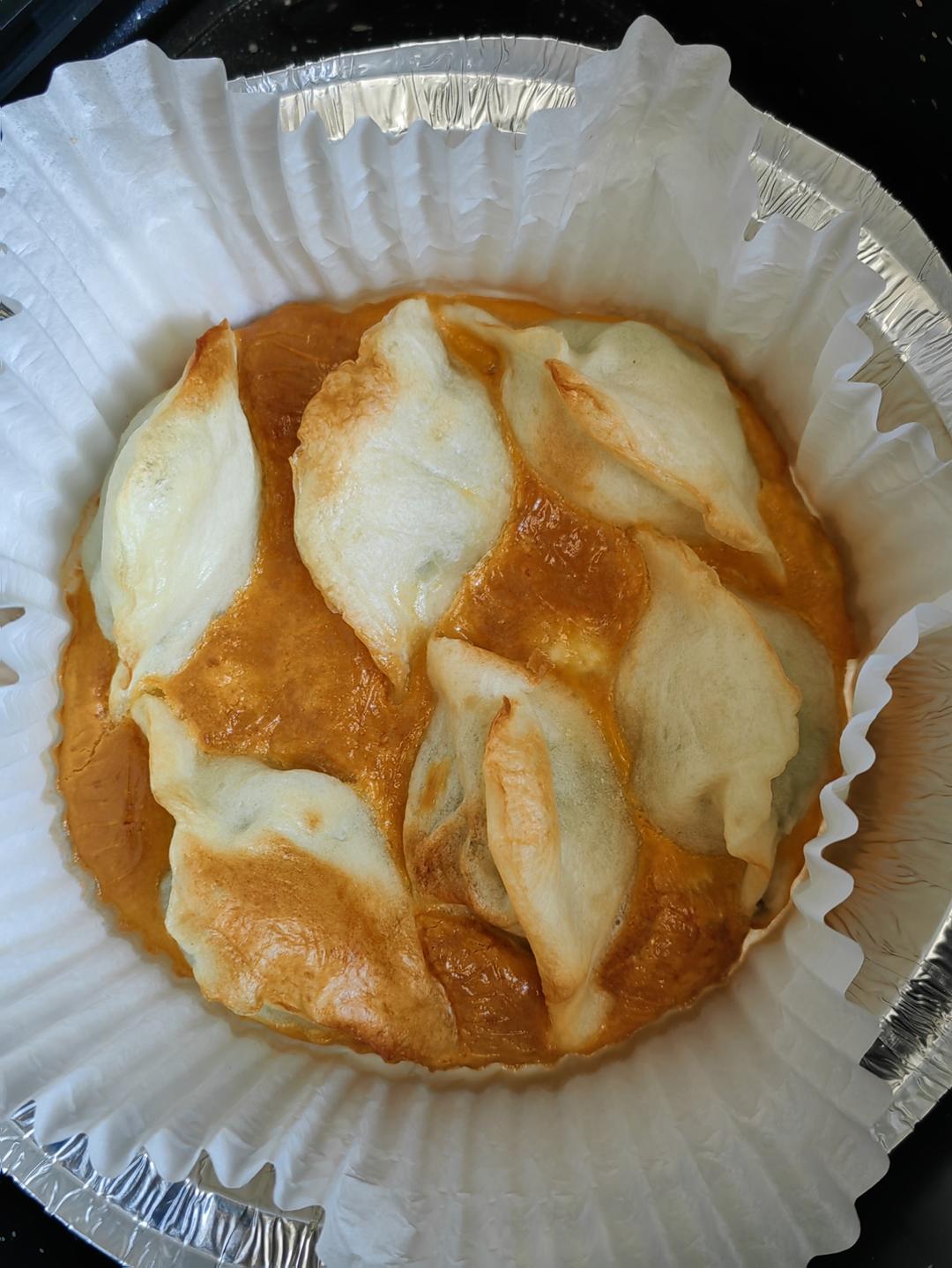 空气炸锅抱蛋煎饺
