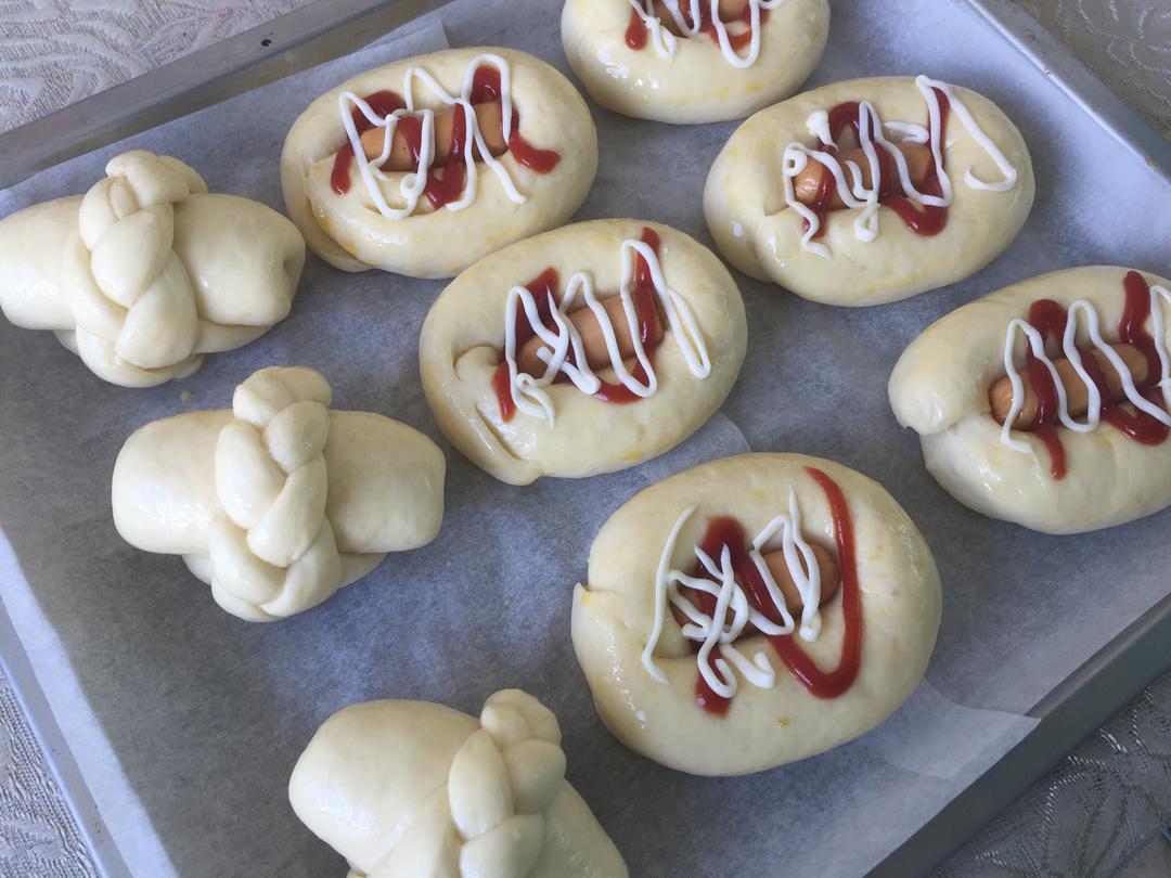 纯奶手撕吐司的做法 步骤1