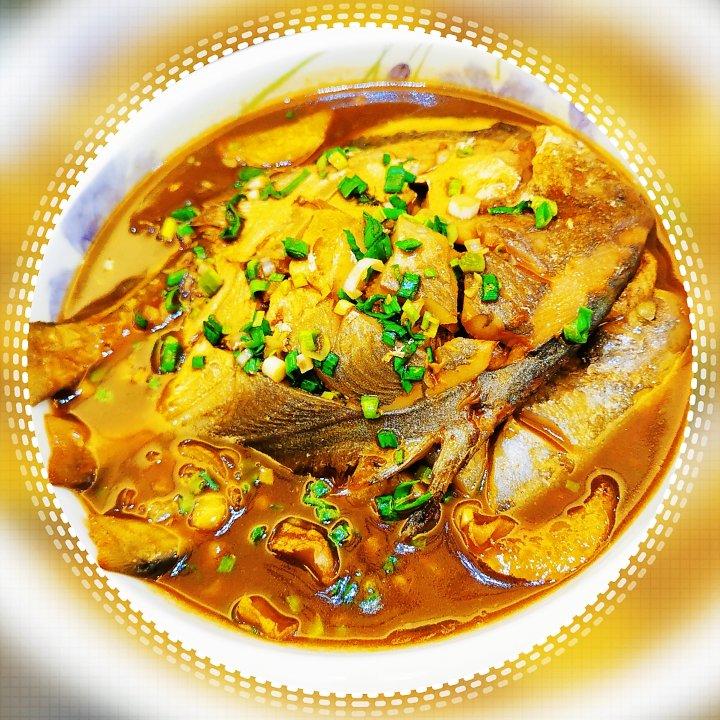 家常红烧鲳鱼