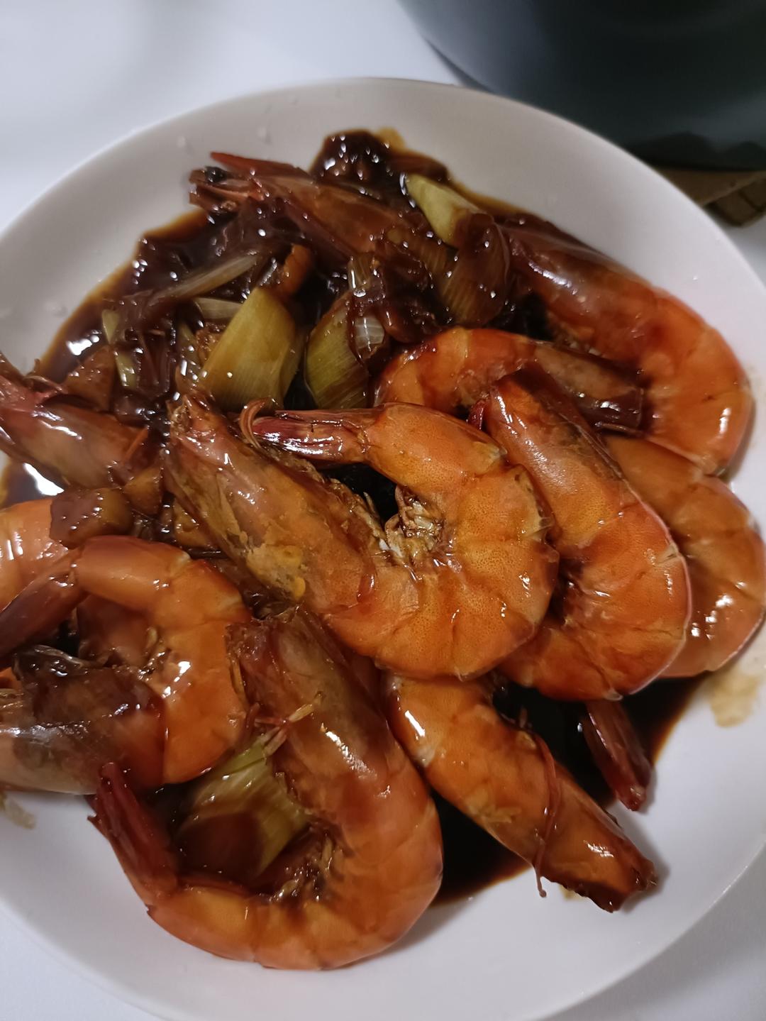 家庭版油焖大虾